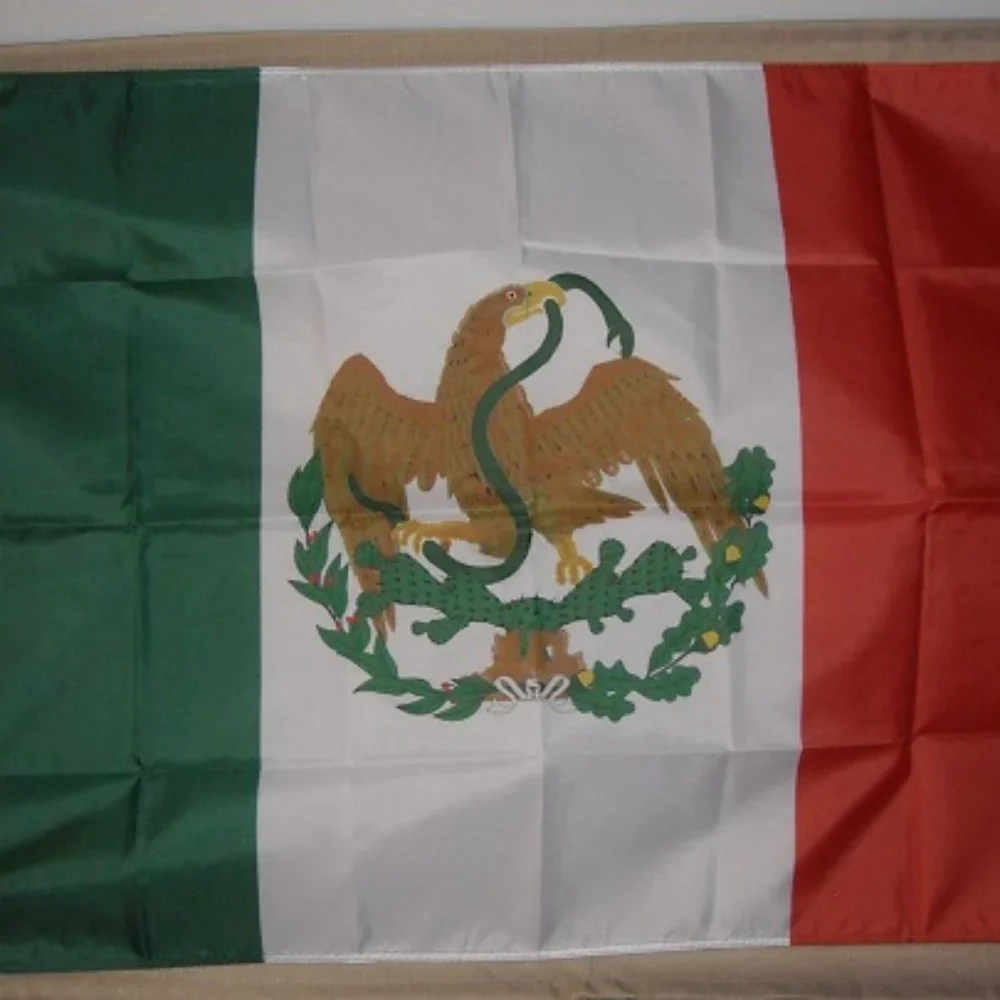 First Mexican Republic Texas 1823-1836 3' x 5' Flag Banner Mexico Spain